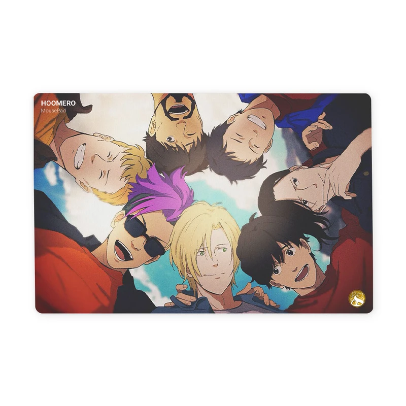 ماوس پد هومرو مدل ML031-SIZE2437 طرح انیمه Banana Fish