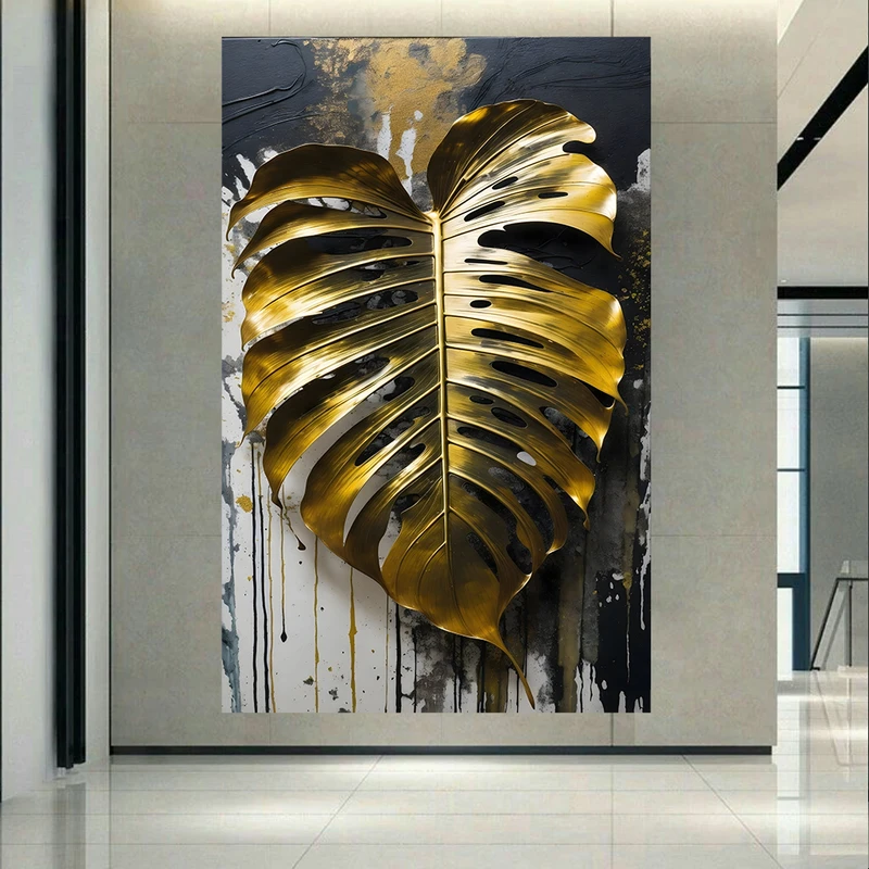 پوستر طرح بک لایت مدل مدرن برگ کد AR31891