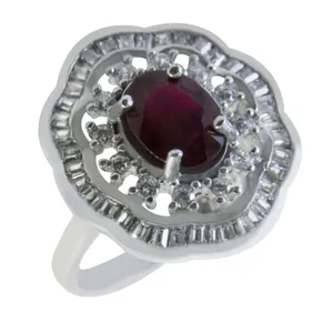 انگشتر نقره زنانه کد 2508