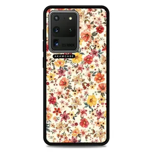 AKAM AMCWSGS20U-FLOWERS12 Cover For Samsung Galaxy S20 Ultra