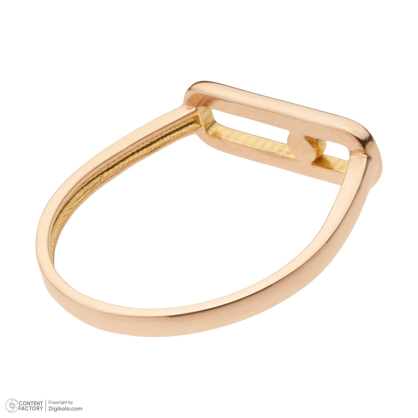 انگشتر طلا 18 عیار زنانه حانیه مدل 792 - - 3