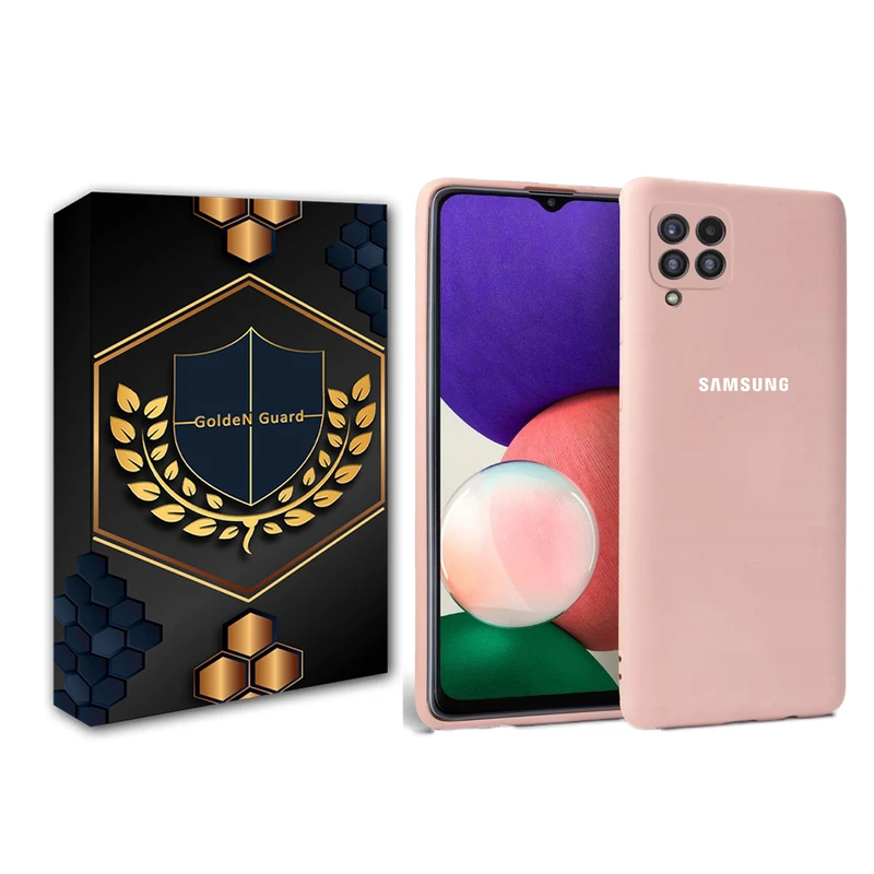 کاور گلدن گارد مدل سیلیکونی مناسب برای گوشی موبایل سامسونگ Galaxy A22 4G