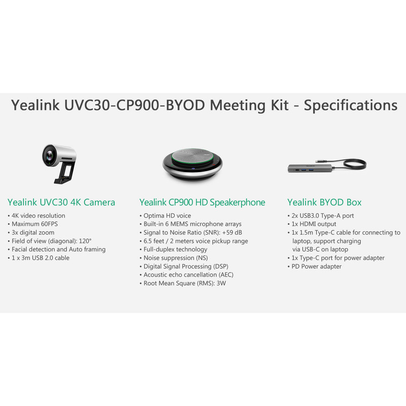 کیت وب کم یالینک مدل UVC30-CP900-BYOD