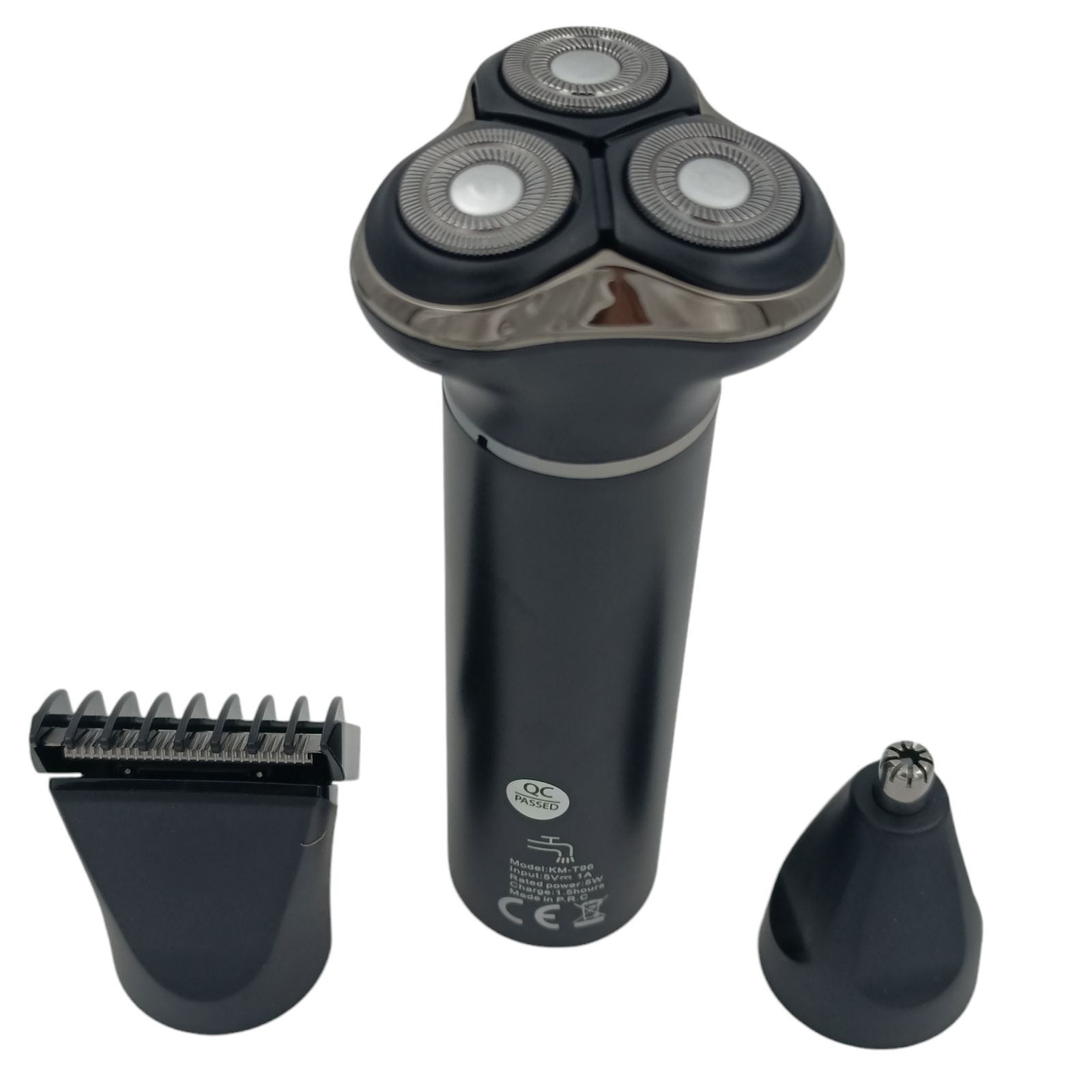 ست ماشین اصلاح موی صورت و بدن  شارژی کیمی مدل KM-T96 -  - 9