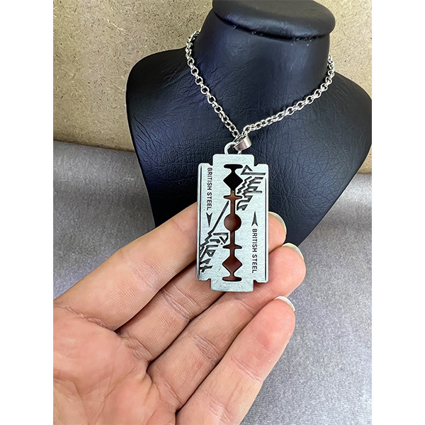 گردنبند مدل تیغ Yakuza کد 16195 گردنبند مدل تیغ Yakuza کد 16195