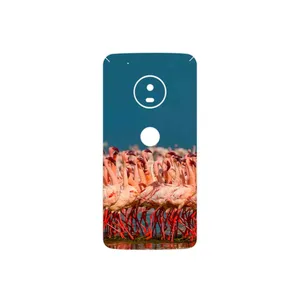 MAHOOT Flamingo Cover Sticker for Motorola Moto G5 Plus