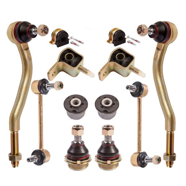 تجریه خرید مجموعه قطعات جلوبندی اسفورتی کد 358 مناسب برای سمند بسته 16 عددی