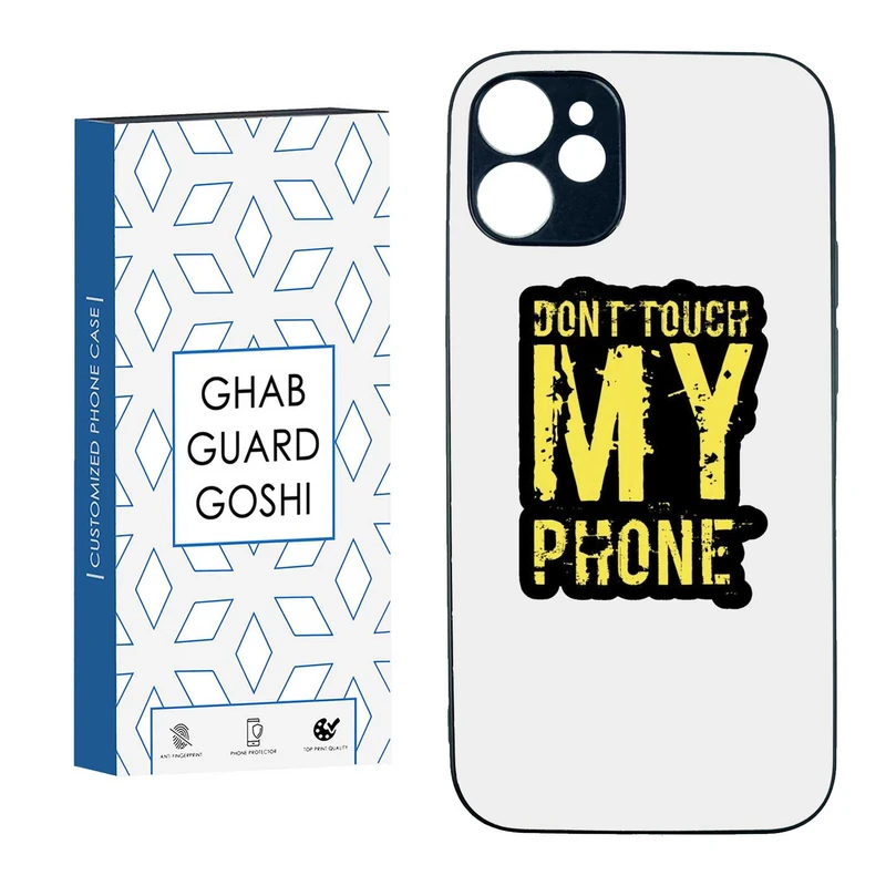 کاور قاب گارد گوشی طرح don’t touch کد TPU-286 مناسب برای گوشی موبایل اپل IPHONE 12 MINI