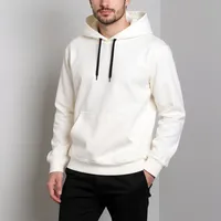 هودی مردانه مدل ساده کد 0001&nbsp;رنگ سفید