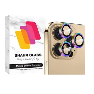 محافظ لنز دوربین شهر گلس مدل RINGSHA مناسب برای گوشی موبایل اپل iPhone 14 Pro