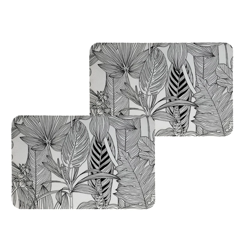 زیربشقابی طرح برگ کد 8135 مجموعه 2عددی