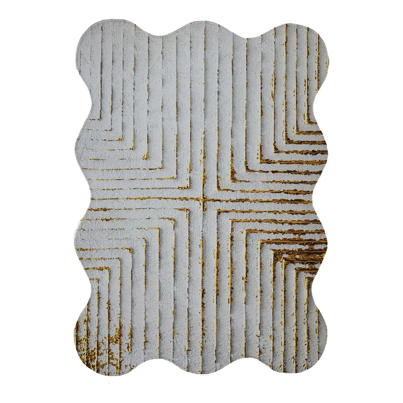 پادری مدل دالبر طرح کلاسیک کد 8898 سایز 80x110 سانتی متر 