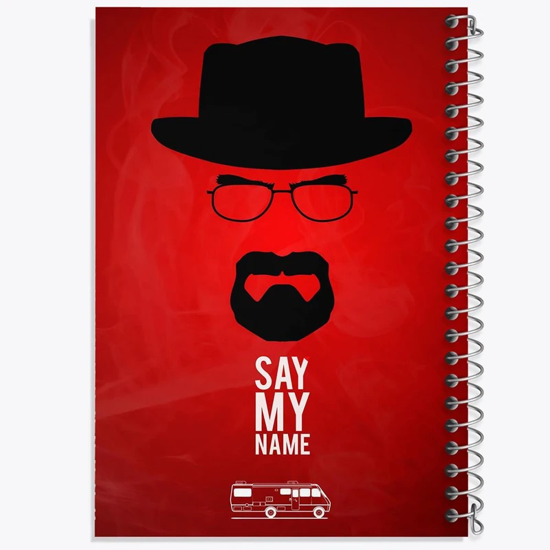 دفتر مشق 50 برگ خندالو مدل سریال بریکینگ بد Breaking Bad  کد 13300