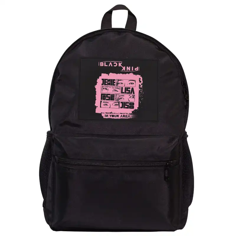 کوله پشتی طرح بلک پینک کد 2036
