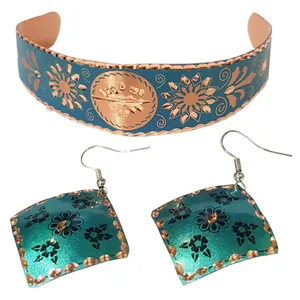  نیم ست زنانه مدل میناکاری کد 5625