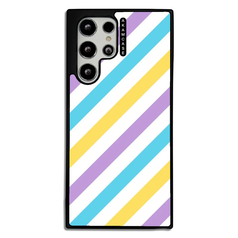 کاور آکام مدل AMC-WSGS22U-PASTEL PATTERN4 مناسب برای گوشی موبایل سامسونگ Galaxy S22 Ultra