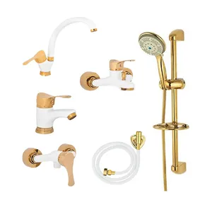 ست شیرآلات ایران گروه مدل دیبا مجموعه 6 عددی