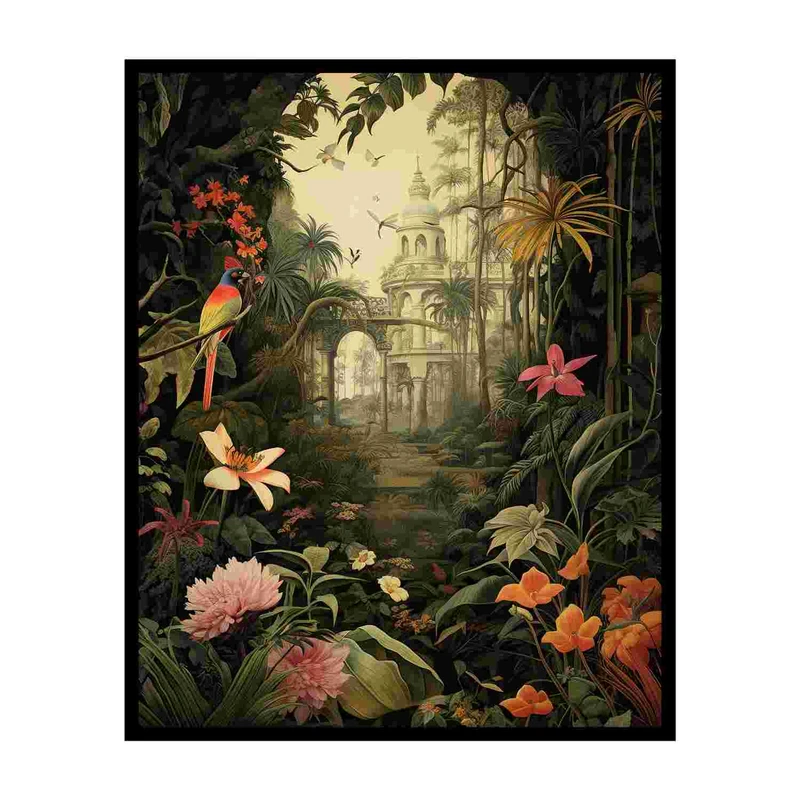 پوستر مدل چاپ جنگل