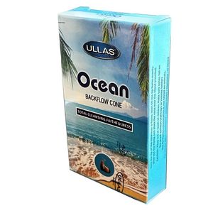 عود آبشاری الاس مدل Ocean رایحه دریایی بسته 10 عددی