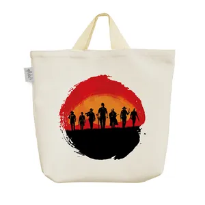 ساک خرید خندالو مدل Red Dead کد 795