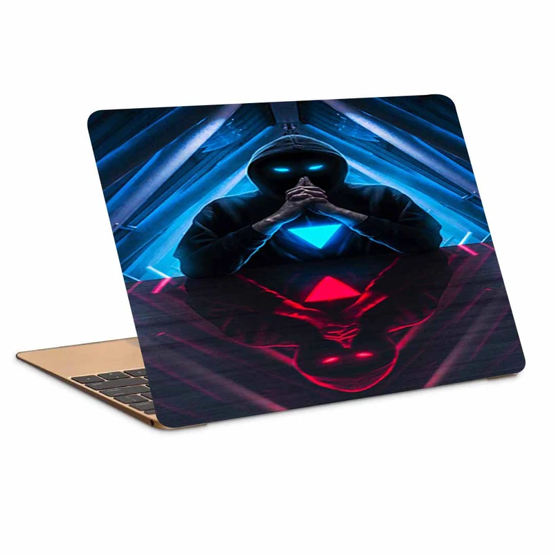 استیکر لپ تاپ طرح Phone Neon کد N-474 مناسب برای لپ تاپ 15.6 اینچ