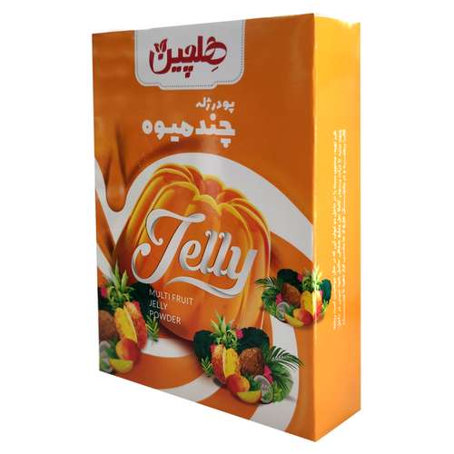 پودر ژله چند میوه هلچین - 100 گرم