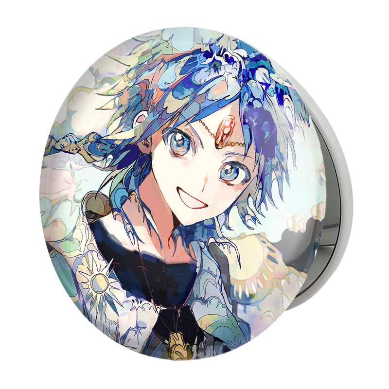 آینه جیبی خندالو طرح علائدین انیمه ماگی هزارتوی سحر و جادو مدل تاشو کد 36073