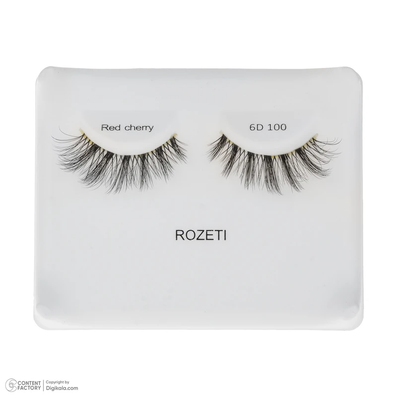 عکس شماره 6 : مژه مصنوعی سه بعدی رد چری مدل plus 6d 100