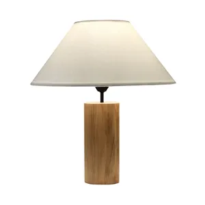 آباژور رومیزی مدل wood column 01