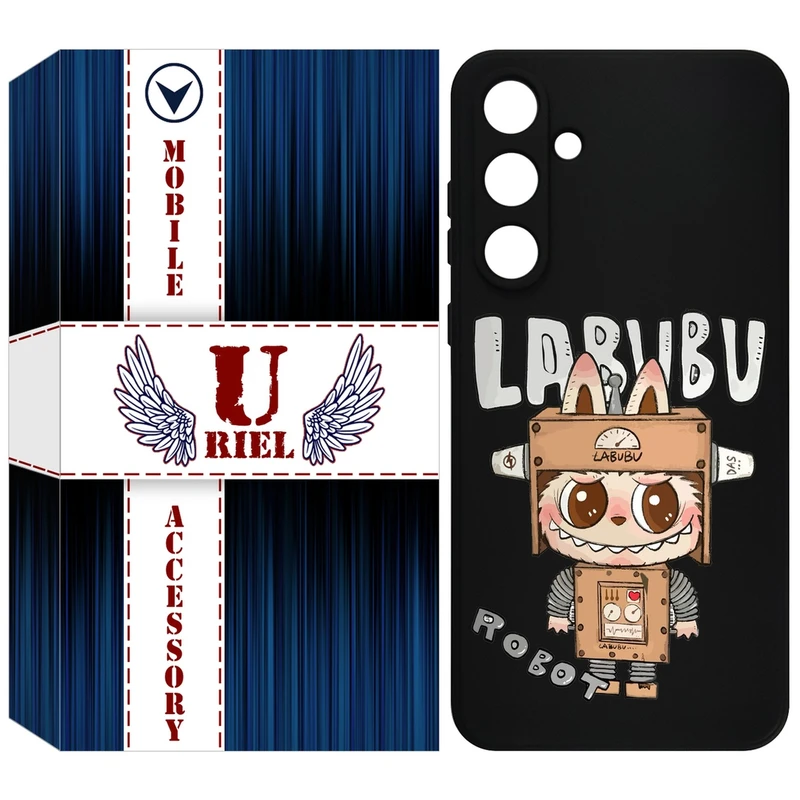 کاور یوریل مدل KSH کد 121 طرح لبوبو Labubu مناسب برای گوشی  موبایل سامسونگ Galaxy S25 FE