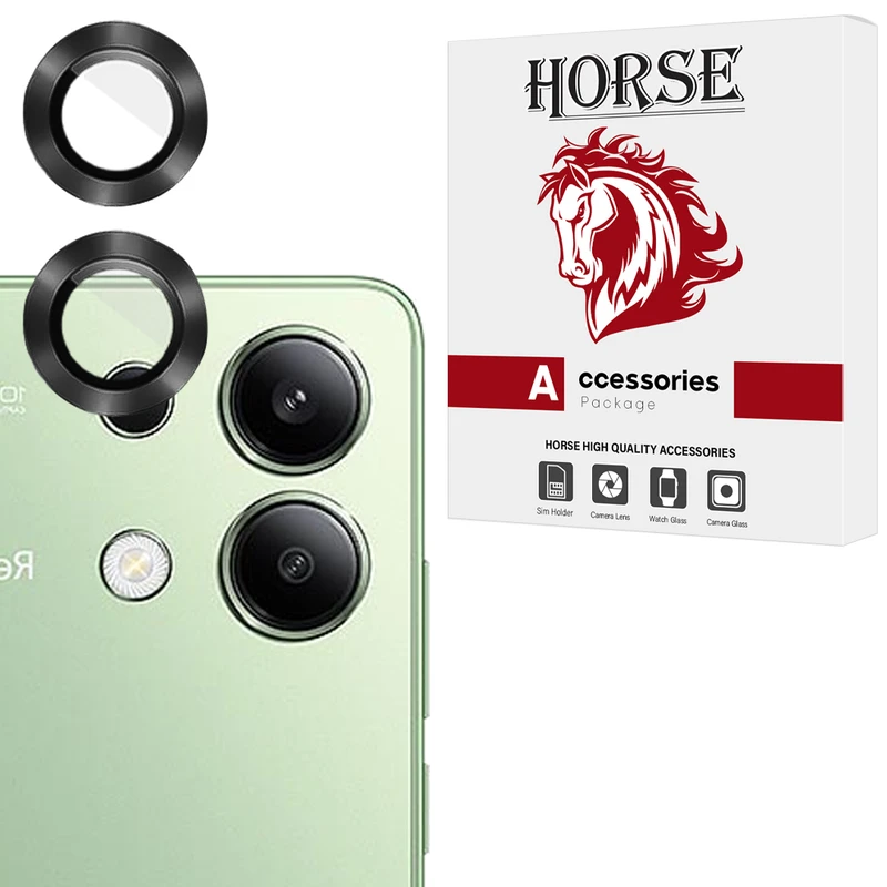 محافظ لنز دوربین هورس مدل RINH20 مناسب برای گوشی موبایل شیائومی Redmi Note 13 4G