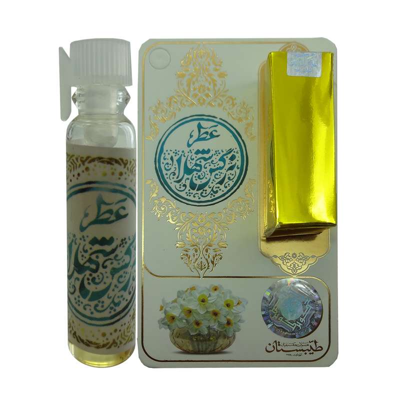 عطر جیبی طیبستان مدل نرگس شهلا حجم 1 میلی لیتر