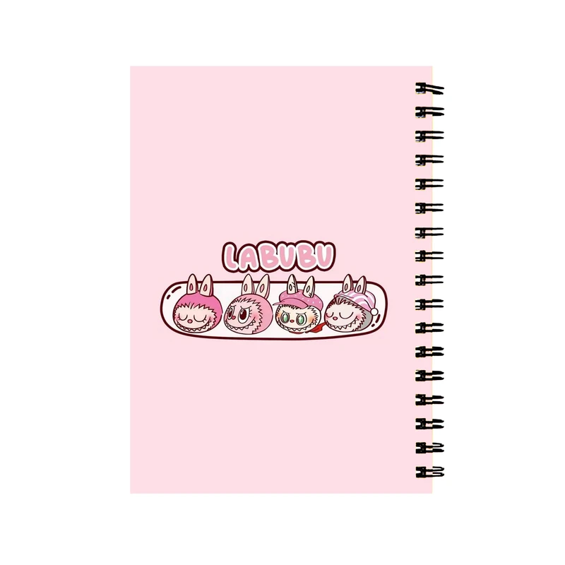 دفتر مشق 60 برگ طرح عروسک لابوبو کد 21