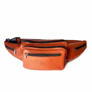 کیف کمری مردانه چرم مارلیک مدل MM107_BR
