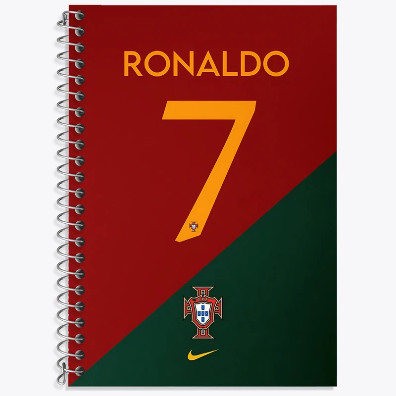دفتر لغت 50 برگ خندالو طرح کریستیانو رونالدو کد N2821
