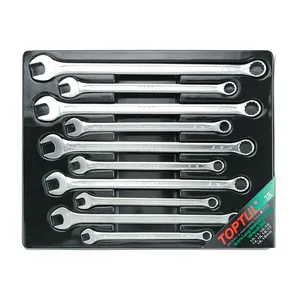 آچار یکسر تخت یکسر رینگی تاپ تول مدل GAAF1008 مجموعه 10عددی