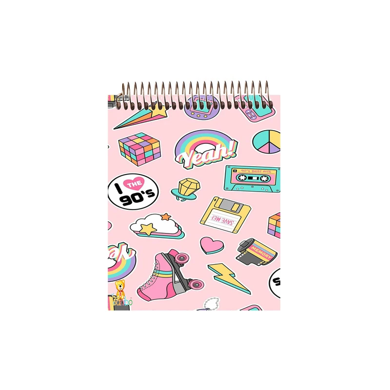 دفتر نقاشی 50 برگ بانیبو مدل فانتزی کد 1044