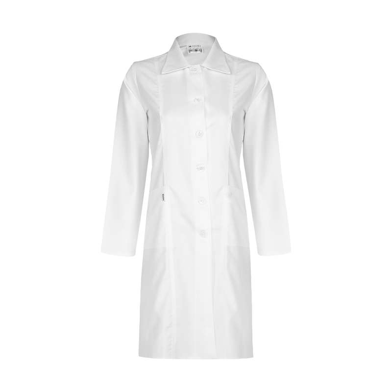 روپوش پزشکی زنانه خضرا مدل یقه شکاری کد 31100 روپوش پزشکی زنانه خضرا مدل یقه شکاری کد 31100