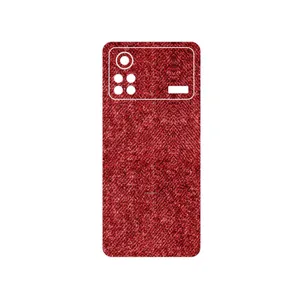 MAHOOT Fabric Texture 4 Cover Sticker for Xiaomi Poco X4 Pro 5G