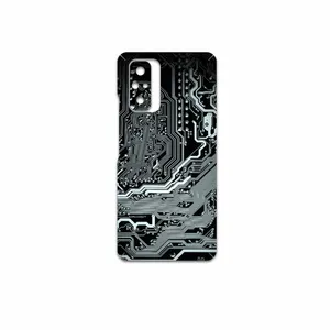 MAHOOT Black-Printed-Circuit-Board Cover Sticker for Xiaomi Redmi Note 10 Pro