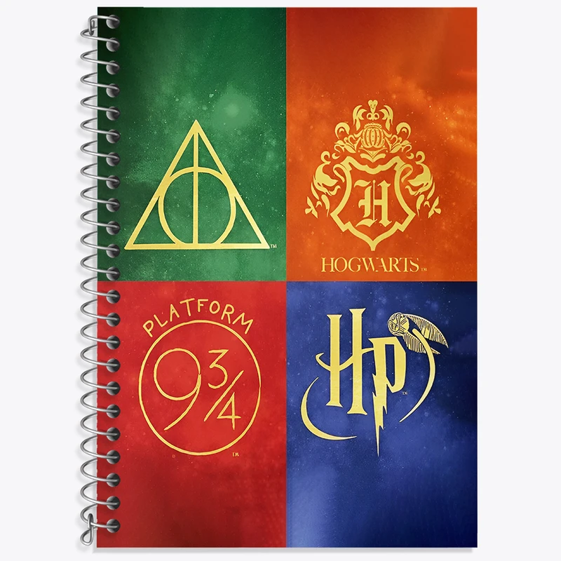 دفتر نت موسیقی 50 برگ خندالو طرح هری پاتر (Harry Potter) کد N3154