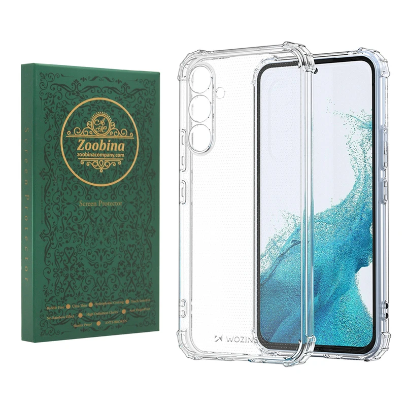 کاور زوبینا مدل Crystal مناسب برای گوشی موبایل سامسونگ Galaxy A14