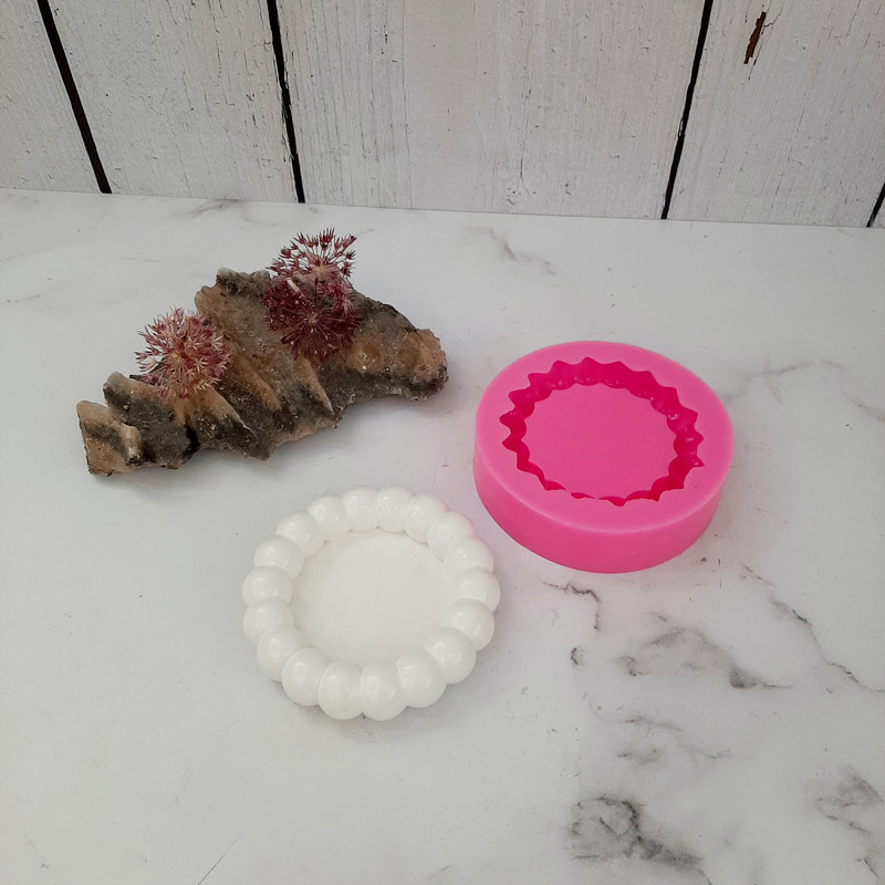 قالب سیلیکونی مدل کاسه مرواریدی