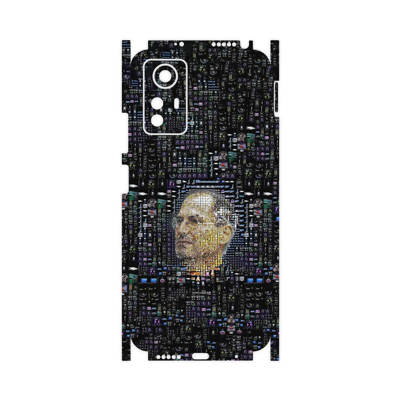 برچسب پوششی ماهوت مدل Collage of Steve Jobs 2-FullSkin مناسب برای گوشی موبایل شیائومی Redmi Note 12S