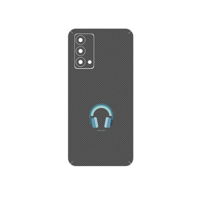 برچسب پوششی ماهوت مدل Minimal Headphone Icon مناسب برای گوشی موبایل ریلمی GT Master
