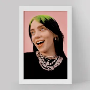 تابلو خندالو مدل بیلی آیلیش Billie Eilish کد 19188
