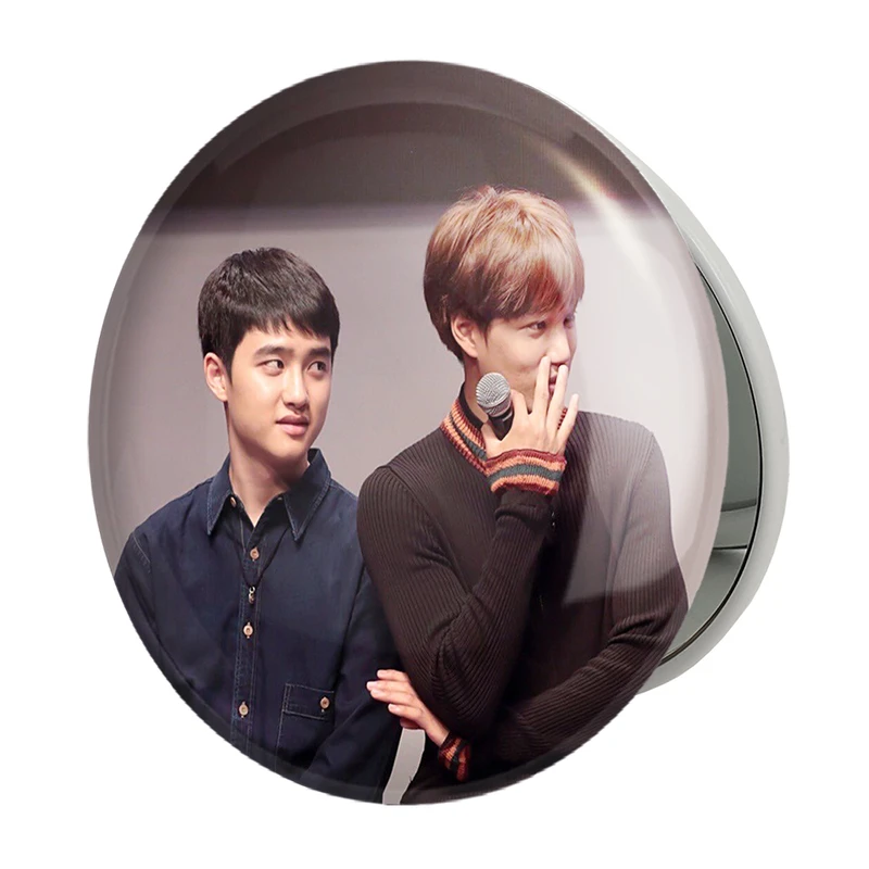 آینه جیبی خندالو طرح گروه اکسو EXO مدل تاشو کد 13566 