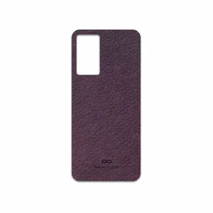 MAHOOT Purple-Leather Cover Sticker for Infinix Zero X