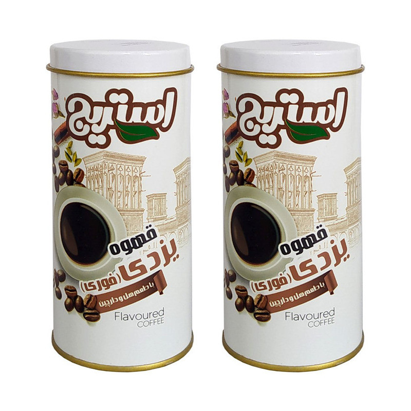 قهوه فوری یزدی استریج - 300 گرم مجموعه 2  عددی