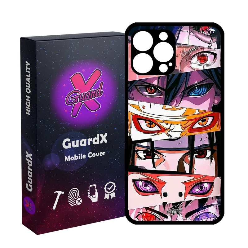 کاور گارد ایکس طرح ناروتو انیمه مدل Glass10547 مناسب برای گوشی موبایل اپل iPhone 12 Pro Max